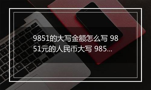 9851的大写金额怎么写 9851元的人民币大写 9851元的数字大写