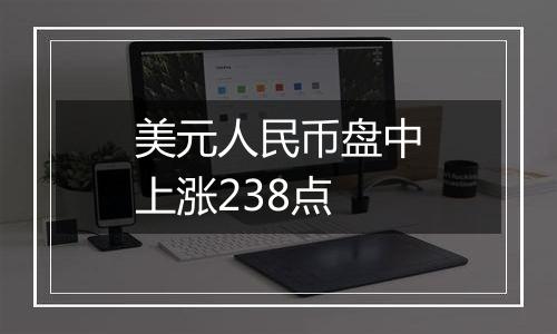 美元人民币盘中上涨238点