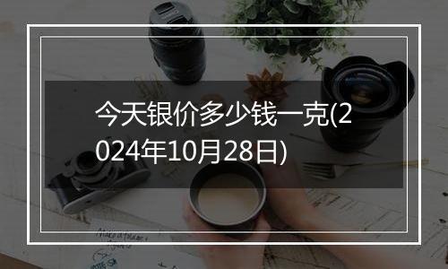 今天银价多少钱一克(2024年10月28日)