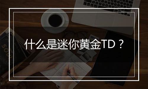 什么是迷你黄金TD？