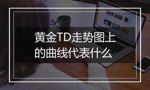 黄金TD走势图上的曲线代表什么