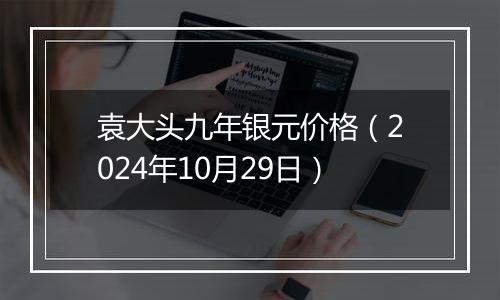 袁大头九年银元价格（2024年10月29日）