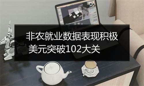 非农就业数据表现积极 美元突破102大关