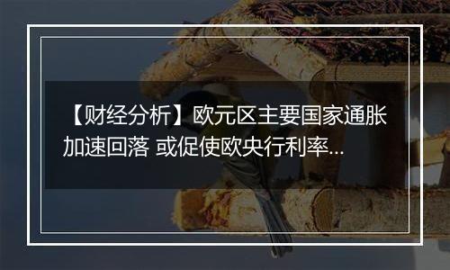 【财经分析】欧元区主要国家通胀加速回落 或促使欧央行利率快速下调