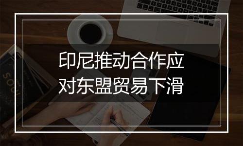 印尼推动合作应对东盟贸易下滑