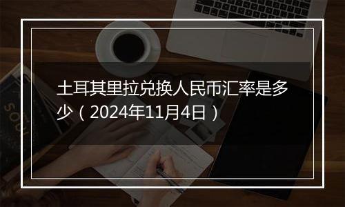 土耳其里拉兑换人民币汇率是多少（2024年11月4日）