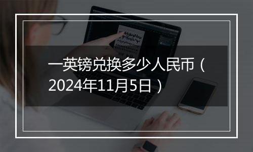 一英镑兑换多少人民币（2024年11月5日）