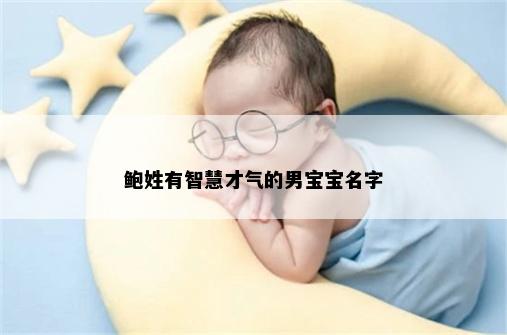 鲍姓有智慧才气的男宝宝名字
